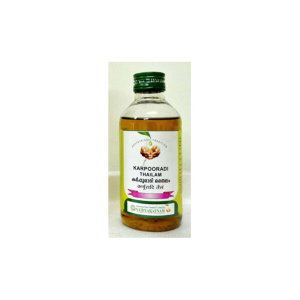 Karpoora Thailam - 200 ml by Vaidyaratnam