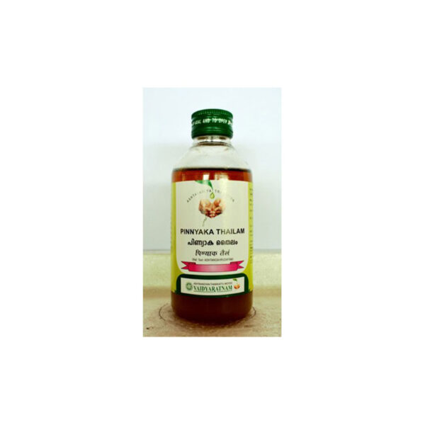 Pinyaka Thailam - 200 ml by Vaidyaratnam