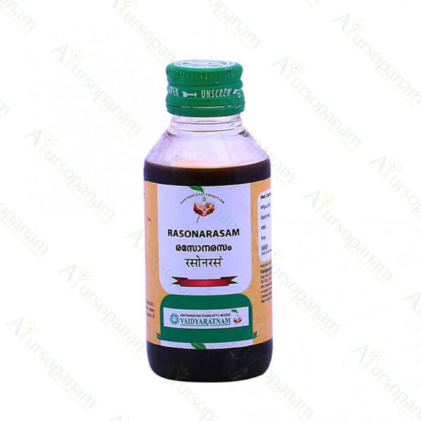 Rasonarasam 100 ml by Vaidyaratnam