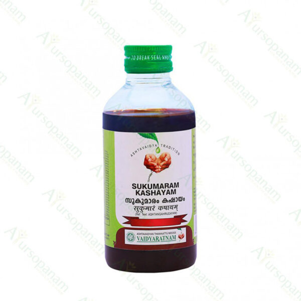 Sukumaram Kashayam - 200 ml by Vaidyaratnam