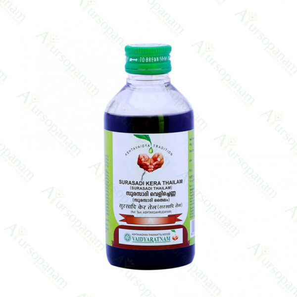 Surasadi Kera Thailam - 200 ml by Vaidyaratnam