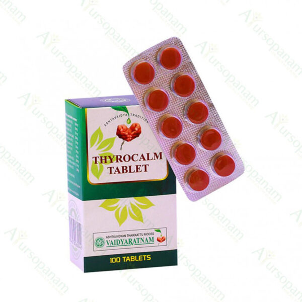 Thyrocalm Tablets - 100 Nos by Vaidyaratnam