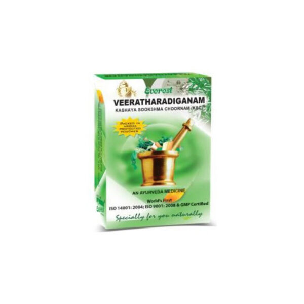 Veeratharadiganam Kashaya Sookshma Choornams - 100g by Everest Pharma