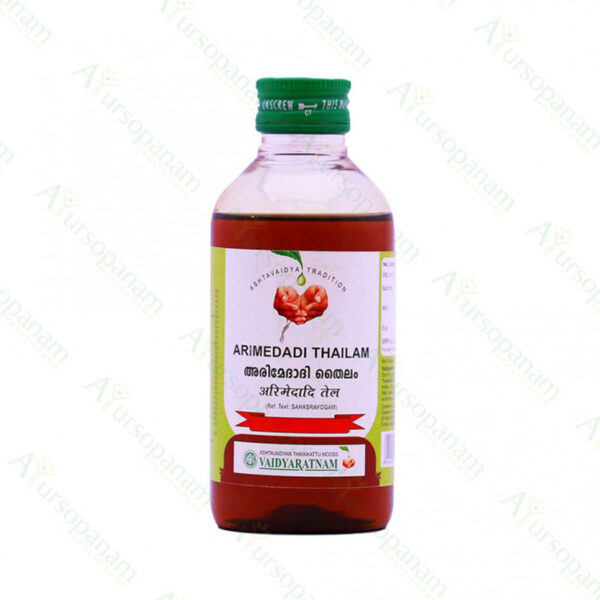 Arimedadi Thailam - 200 ml by Vaidyaratnam