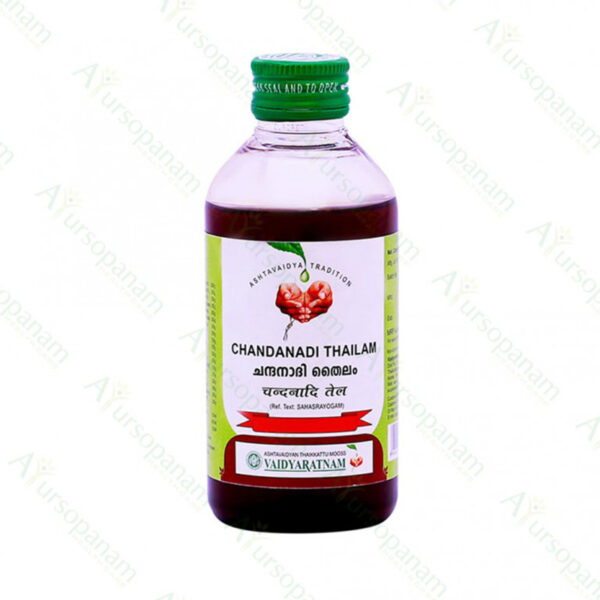 Chandanadi Thailam - 200 ml by Vaidyaratnam