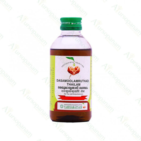 Dasamoolamruthadi Thailam - 200 ml by Vaidyaratnam
