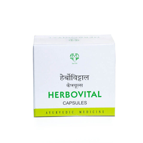 Herbovital® Capsules - 100 Nos by AVN Ayurveda