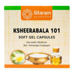 Ksheerabala 101 Soft Gel Capsules 100 Nos by Sitaram Ayurveda