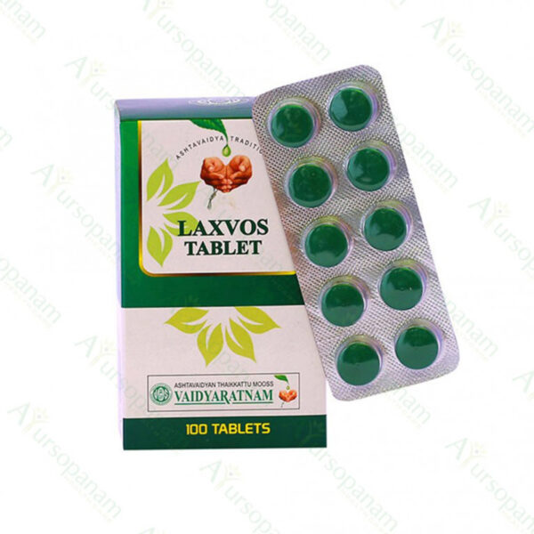 Laxvos Tablets - 100 Nos by Vaidyaratnam