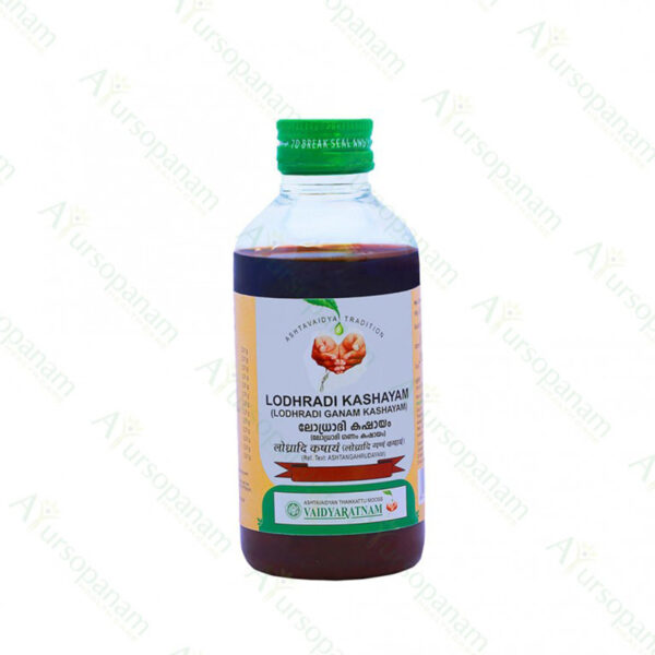 Lodradi Kashayam - 200 ml by Vaidyaratnam