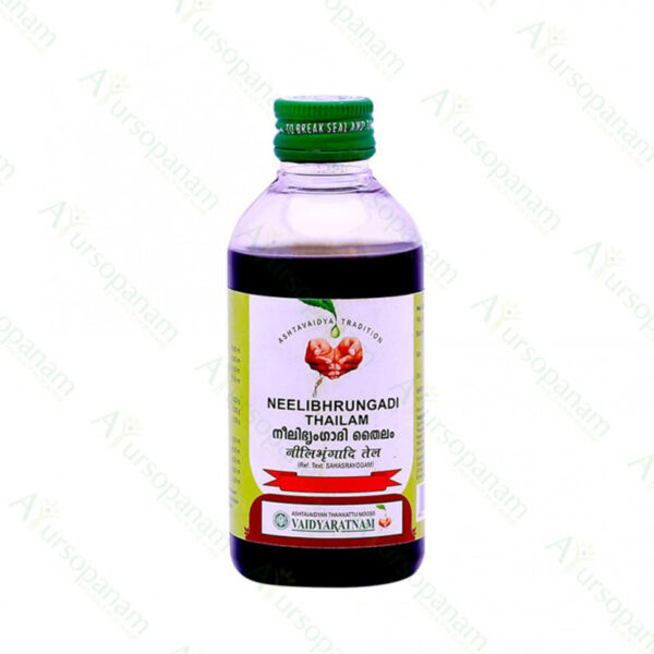 Neelibhringadi Oil - 200 ml by Vaidyaratnam