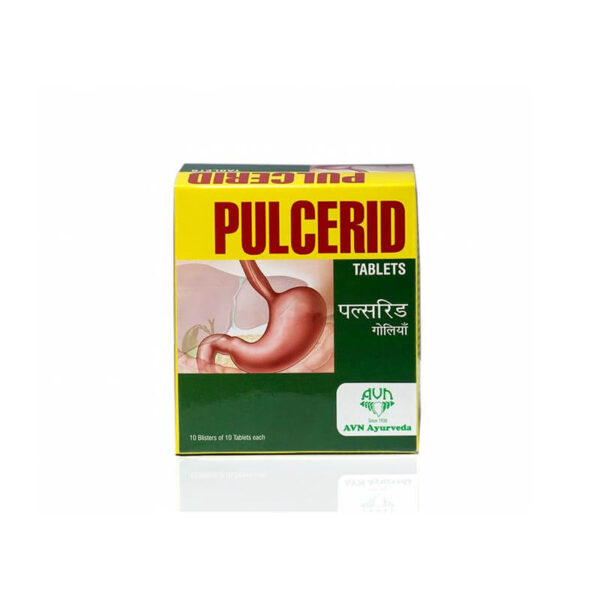 Pulcerid® Tablets - 100 Nos by AVN Ayurveda