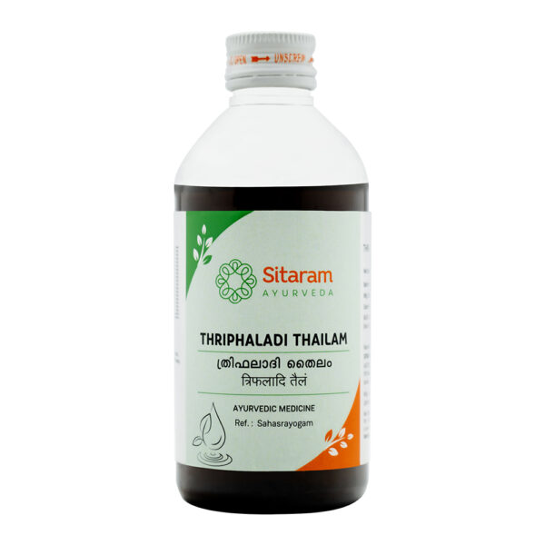 Triphaladi Thailam 200 ml by Sitaram Ayurveda